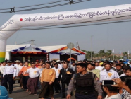 သန်လျင်-သီလဝါ နိုင်ငံတကာအဆင့်မီ လေးလမ်းသွား တိုးချဲ့လမ်းမကြီး