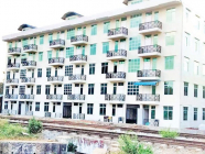 ရန်ကုန်မြို့ရှိ မြန်မာ့မီးရထားဝန်ထမ်းအိမ်ရာအဆောက်အအုံများ ရာနှုန်းပြည့်ဆောက်လုပ်ပြီးစီး