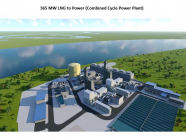 အလုံဓာတ်အားပေးစက်ရုံဝင်းအတွင်း တည်ဆောက်မည့် ၃၆၅ မဂ္ဂါဝပ် LNG to Power Project