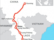 လာအို-တရုတ် ရထားလမ်း ဒီဇင်ဘာလတွင် ဖွင့်လှစ်မည်