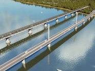 သန်လျင်မြစ်ကူး အမှတ်(၃)တံတားသစ် ၉၂ ရာခိုင်နှုန်း ပြီးစီး